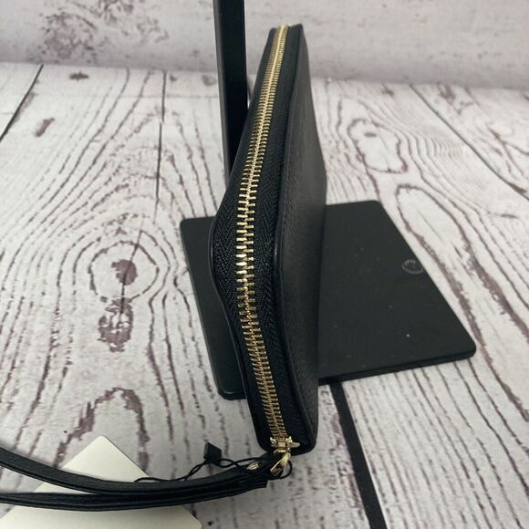 Charlotte Lou London Full Grain Leather Zip‎ Around Rectangle Wallet - Picture 4 of 10